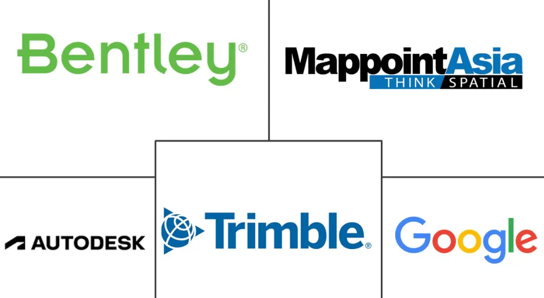 Major players in Asia Pacific Geographic Information System (GIS) industry